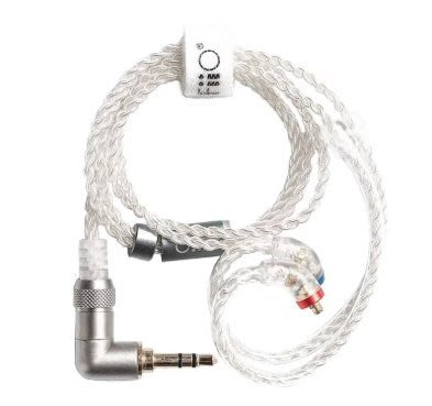視聽影訊 FiiO LC-3.5BS 高純度單晶銅鍍銀MMCX繞耳式耳機升級短線(3.5mm)MMCX接頭/單晶銅鍍銀