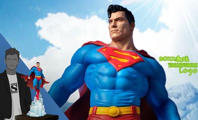 BOXX潮玩~sideshow Tweeterhead 907776 Superman 超人 雕像