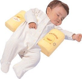 黃色小鴨(藍色款式)~嬰兒安全側睡枕~固定枕~讓寶寶以舒服的姿勢側睡