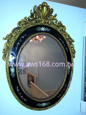 古典化妝鏡法式古典 藝術掛鏡/化妝鏡/玄關鏡