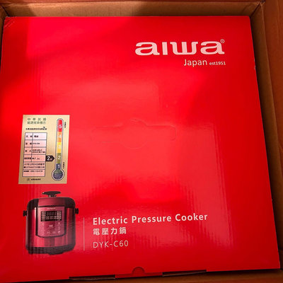 ［全新］AIWA 愛華 多功能電壓力鍋 DYK-C60