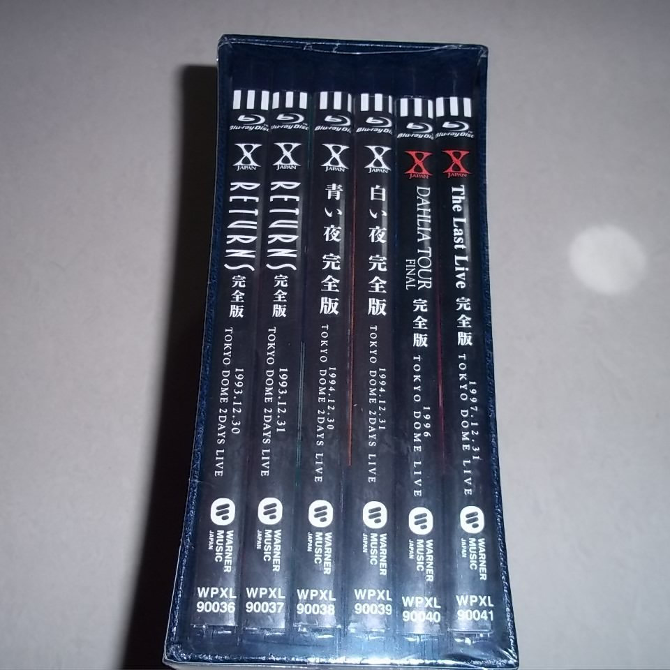 X JAPAN RETURNS 完全版 1993.12.31 Blu-ray-