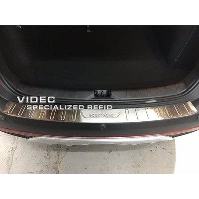 威德汽車精品 NISSAN 2018 19 KICKS 專用 後護板 後保桿防刮板 踏板 白鐵不鏽鋼