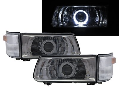 卡嗶車燈 Mitsubishi 三菱 Delica 得利卡 L300 99-UP 魚眼含角燈 大燈 電鍍