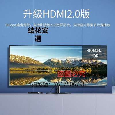 全館免運 切換器綠聯hdmi矩陣切換器4K高清HDMI四進二出轉換器4進2出hdmi分配器 可開發票