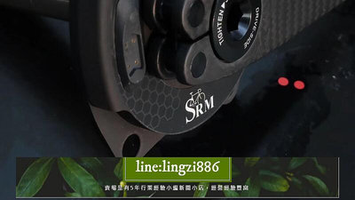 【現貨】下殺 SRM PM9公路車功率計牙盤曲柄 Carbon Ti EVO盤片盤釘兼容11 12速