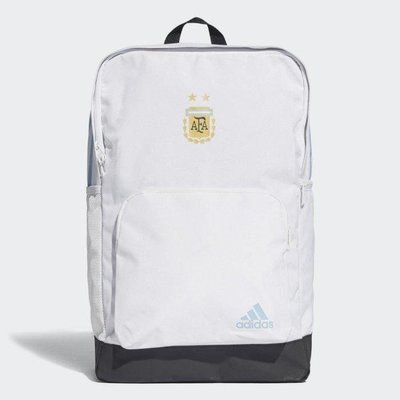 南◇現貨 Adidas AFA 愛迪達 世界盃 世足賽 阿根廷 運動 後背包 白黑色 CF5002 足球包 白色