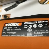 worx WX665L 2.5a