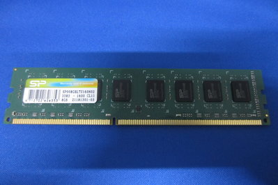 SP廣穎 DDR3 1600 8GB 桌機記憶體 sp008gbltu160n02