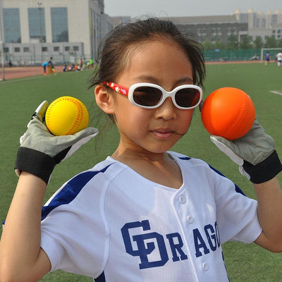 棒球世家 BF 軟式海綿壘球棒球 t-ball 兒童專用安全球 手套組