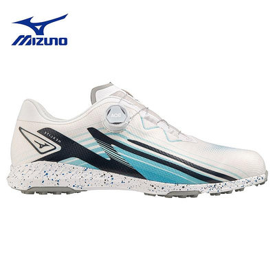 鞋子Mizuno 高爾夫球鞋 男士 golf無釘鞋BOA透氣防滑運動鞋23款