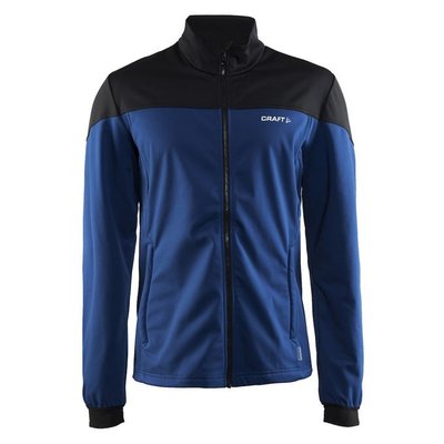 【速捷戶外】瑞典Craft 1903581 Soft shell保暖外套(男)-深藍, 滑雪 跑步 路跑 野跑 馬拉松
