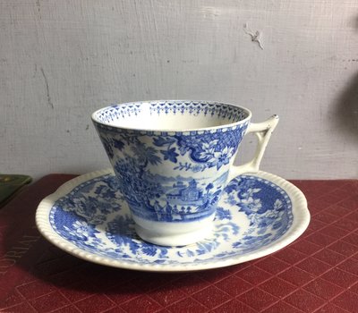  白明月藝術／古物雜貨店 英國古董咖啡杯