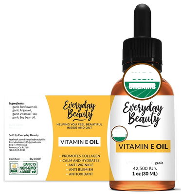 天然Vitamin E Natural Skin Oil高濃度維他命E保養油42500IU，疤痕斑點不要來，美國原廠現貨