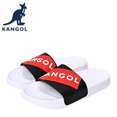 【橘子包包館】KANGOL 英國袋鼠 經典拖鞋 6025220124 紅色 拖鞋 男女款
