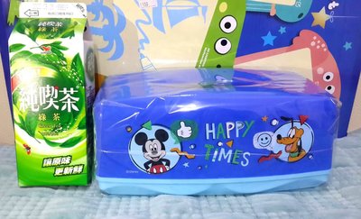 (快速出貨)娃娃機商品 正版 台灣製 米奇 快樂時光 面紙盒 面紙套 硬質塑膠 衛生紙盒 紙巾盒(禮物、交換禮物、贈品)