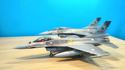 模型完成品/代工不含料件國軍F-16太陽神戰機可選擇單雙座構型/武器/塗裝(請先連繫訂製)