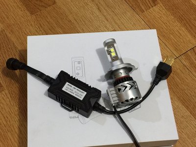 【炬霸科技】福燦 12V 24V 36W H4 LED 大燈 燈泡 燈管 6000 流明 GTR S MAX G 雷霆