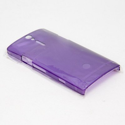 【Melkco】出清現貨 超薄0.4mm殼Sony索尼 Xperia S SL LT26i 透紫保護殼保護套手機殼手機套