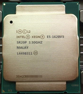 【含稅】Intel Xeon E5-1620 V3 3.5G 2011 140W 四核八線 正式CPU 一年保 高主頻
