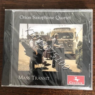 現貨CD ORION SAXOPHONE QUARTET演繹 Mass Transit OM未拆 唱片 CD 歌曲【奇摩甄選】