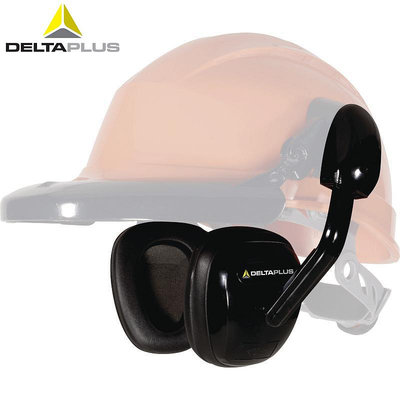 代爾塔103008專業隔音耳罩防噪音工廠護耳器降噪耳罩安全帽專用