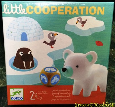 【點子兔】親子桌遊 法國 智荷 DJECO Little Cooperation 冰河歷險 附中文規則