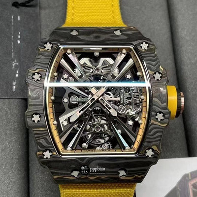 限量 金碳纖維RM12-01 桶形錶殼 手錶 男士手錶