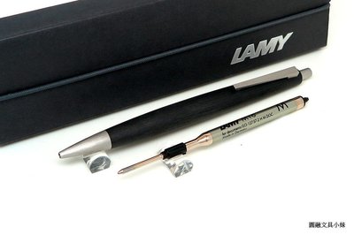 【圓融文具小妹】德國 LAMY 2000系列 201 強化玻璃纖維筆身 黑 原子筆 M16