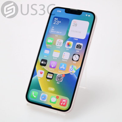 【US3C-桃園春日店】公司貨 Apple iPhone 13 128G 粉色 臉部辨識 A15 仿生晶片 二手手機  UCare保固6個月