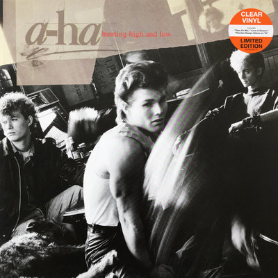 a-ha合唱團 Hunting High And Low LP透明膠唱片彩膠唱片