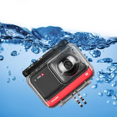 適用于Insta360 ONE R相機潛水殼防水殼  全景版 40米防水殼配件Y3225
