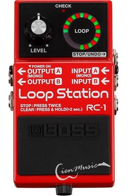 『立恩樂器 效果器專賣』免運優惠 BOSS RC-1 Loop Station 樂句循環 效果器 單顆效果器