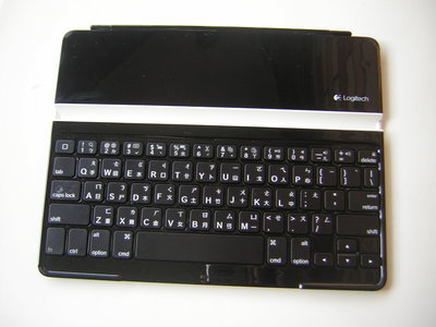 羅技 ipad 超薄輕巧的iPad藍牙鍵盤 Ultrathin Keyboard Cover