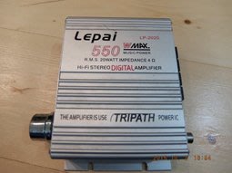 【強強二手商品】Lepai LP-2020 Tripath T類 D類 擴大機 RMS 20W 於4ohm 12V