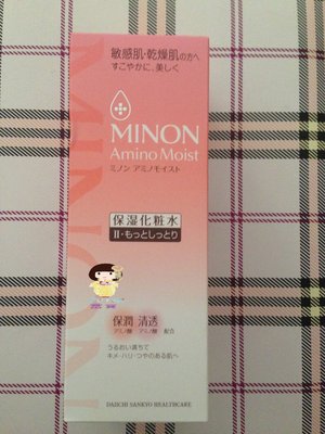 『富寶國際』日本第一三共 MINON Amino Moist 保濕化妝水Ⅱ １５０mL 敏感肌乾燥肌