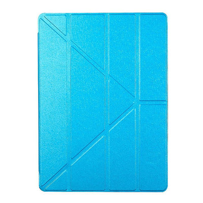 保護殼 多折皮套 蠶絲紋 半透明 PC 硬殼 保護套 適用iPad Pro11-3C玩家