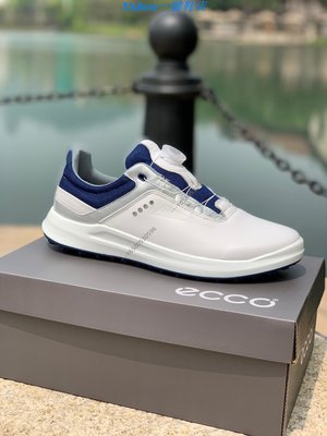 Ｙａｈｏｏ一號鞋店　ECCO愛步休閒鞋男 2022新款BOA鎖扣高爾夫鞋 運動鞋男鞋白色 39-44