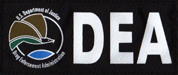 JHS（（金和勝 生存遊戲專賣））警星DEA 識別貼片(中)  ID-15