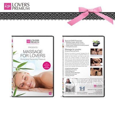 【伊莉婷】美國 LoversPremium - Massage for Lovers 按摩指南 DVD E22060