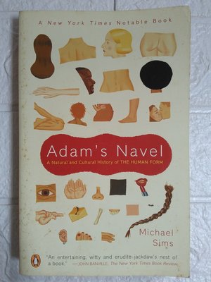 【雷根5】原文書 亞當的肚臍：關於人類外貌的趣味隨想 Adam's Navel #6.5成新#有書斑#YA656