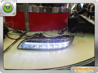 泰山美研社D300 PORSCHE 保時捷 997 911 GT3 DRL 前保桿日行燈+方向燈+光柱小燈
