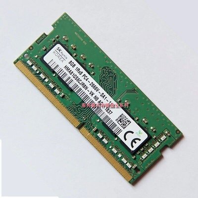 現代 海力士原廠 8G 1RX8 PC4-2666V-SA1 DDR4 2666 筆記本記憶體