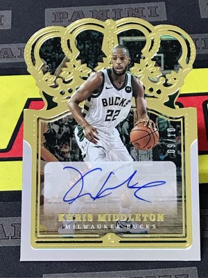 即決のみ☆KHRIS MIDDLETON☆RC ルーキー 直書サイン 直筆サイン