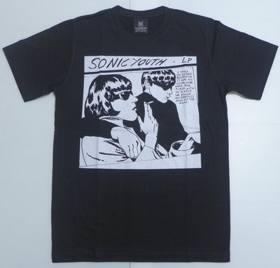 【Mr.17】SONIC YOUTH 音速青春 Goo LP 搖滾樂團T-SHIRT短袖 黑色T恤 (KR041)