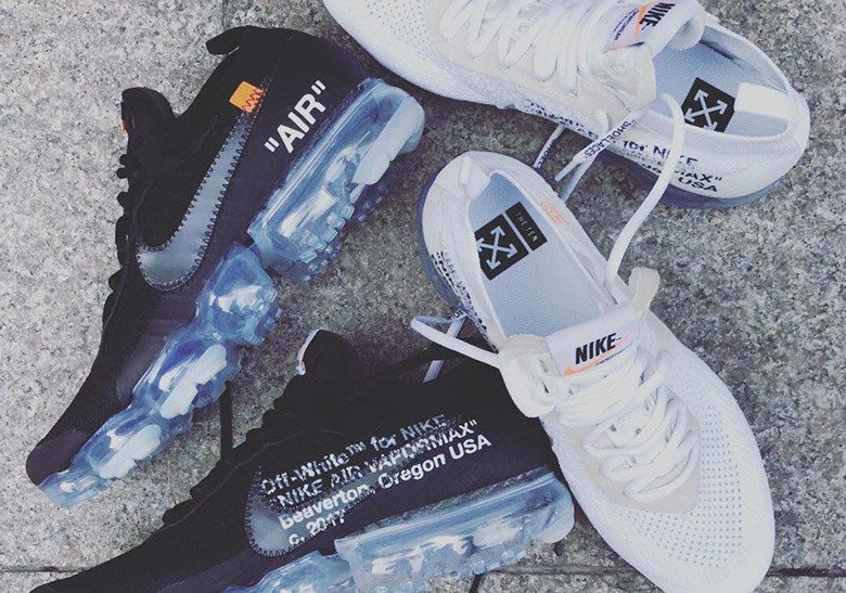 OFF WHITE x Nike Vapormax White Stadium Goods Pinterest