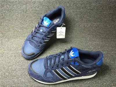 Adidas Originals ZX750 愛迪達 三葉草 深藍黑 麂皮 運動休閒慢跑鞋