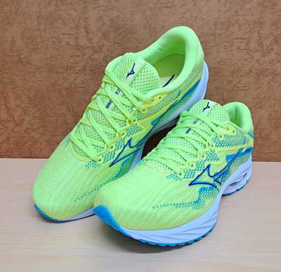 ✩Pair✩ 美津濃 MIZUNO WAVE RIDER 27 男慢跑鞋 J1GC230357 Enerzy 避震