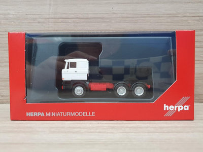 宗鑫 Herpa H317399 匈牙利重車品牌 Raba 2軸素面曳引車 白色