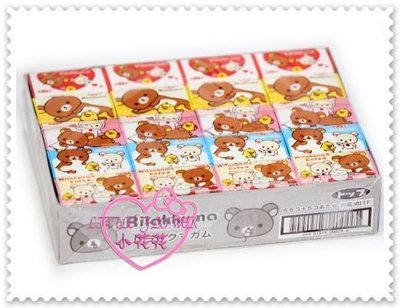 ♥小花花日本精品♥ Hello Kitty Rilakkuma 拉拉熊懶熊造型口香糖90002809